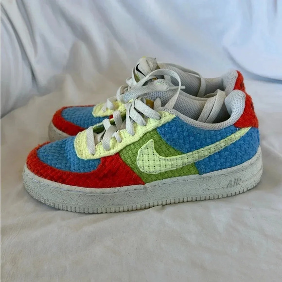 Nike Air Force 1 LV8 NN GS 'Hemp - Multi' DV2192-400 Youth Size 4 - Picture 1 of 9